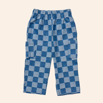 Denim Check / 3-6M