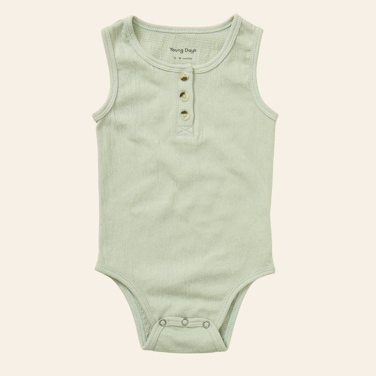 Henley Tank Onesie