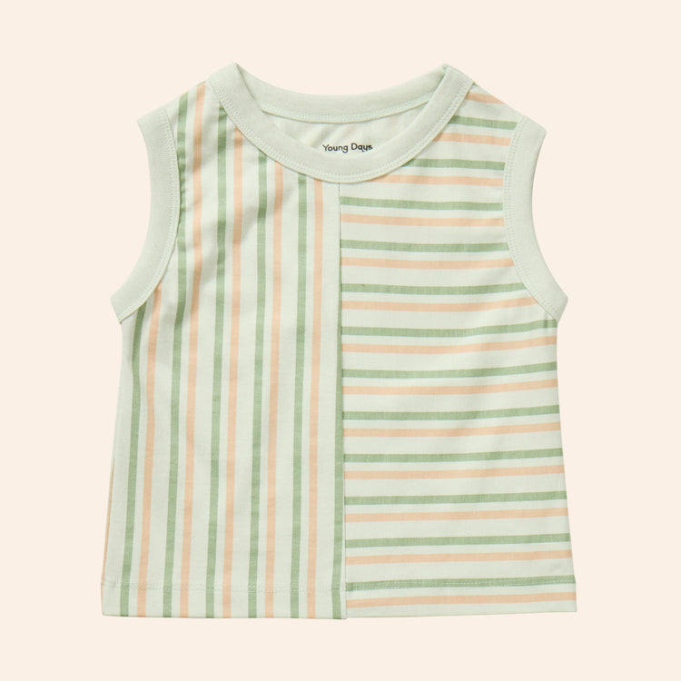 Stripe Mix Tank Top